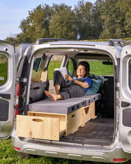 mobilier réutilisable maison et véhicule